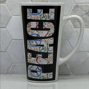 Louise Carey PEACE And LOVE Coffee Cup Mugs 16 ounce Hippie